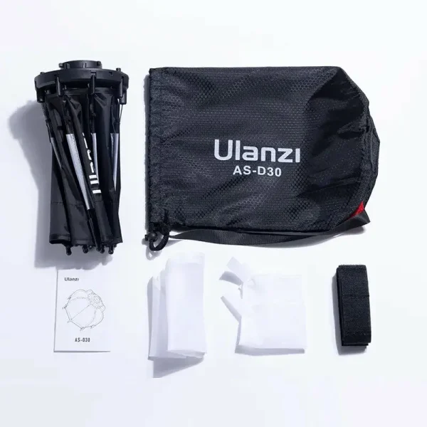 Ulanzi AS-D30 30cm SOftbox แปดเหลี่ยม พกพา